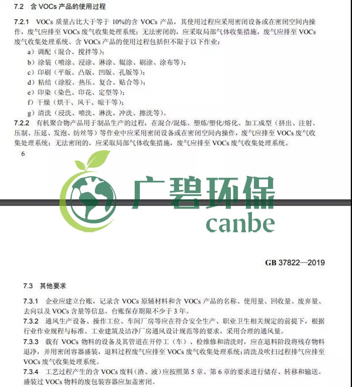 《揮發(fā)性有機物無組織排放控制標準》2019年7月1日正式實施(圖6) 《揮發(fā)性有機物無組織排放控制標準》2019年7月1日正式實施(圖6)