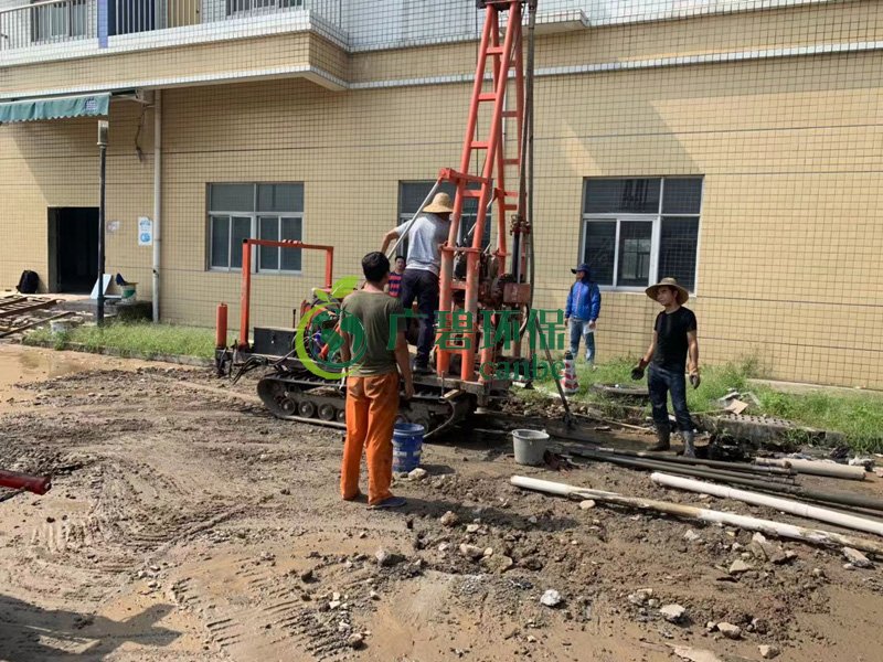 廣碧環(huán)保順德容桂寶供物流城 場地調查項目施工現(xiàn)場(圖1) 廣碧環(huán)保順德容桂寶供物流城 場地調查項目施工現(xiàn)場(圖1)